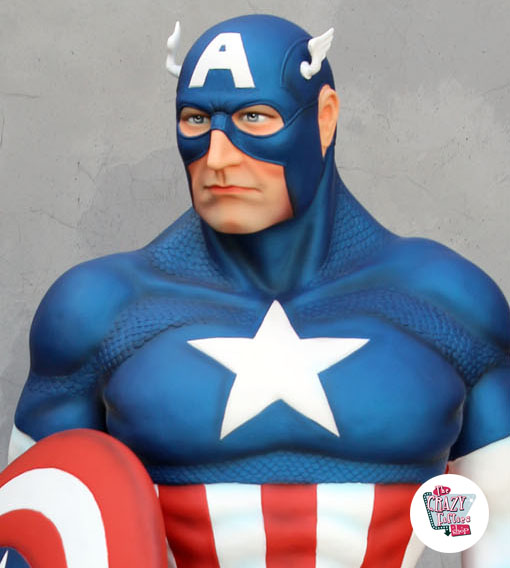 Simmetrico e super dettagliato, simpatico e adorabile bambino da supereroe Capitan  America · Creative Fabrica