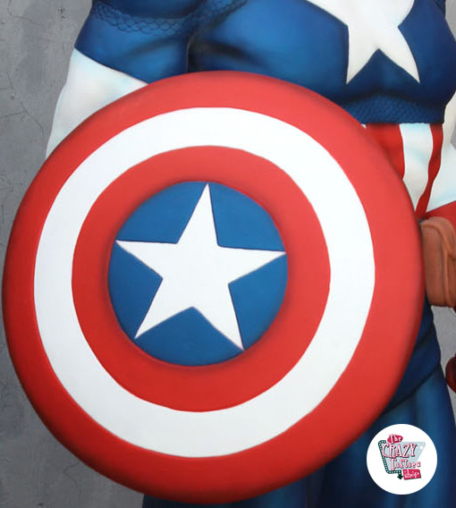 Figura decorazione Super Hero Capitan America