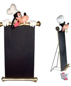 Figura Decoración Temática Goofy con Menú