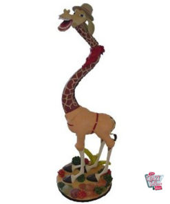 Figura Decoração Tema Madagascar Melman