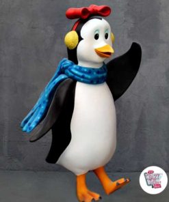 Figure decorazione tema pinguini Madagascar Natale