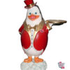 Figura Decorazione Tema Pinguino Madagascar Cameriere