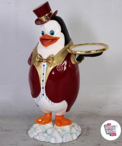 Figure Décoration Thème Penguin Madagascar Waiter