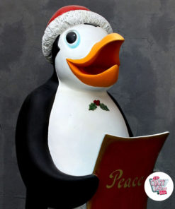 Figuras Decoración Temática Pingüinos Madagascar Navidad