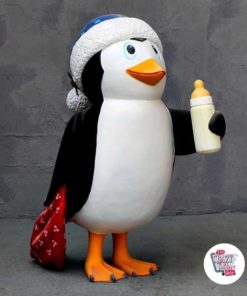 Figure decorazione tema pinguini Madagascar Natale