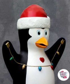 Figure decorazione tema pinguini Madagascar Natale