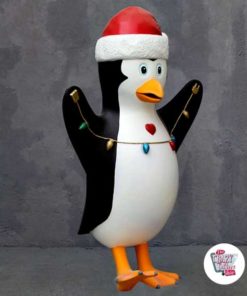 Figure decorazione tema pinguini Madagascar Natale