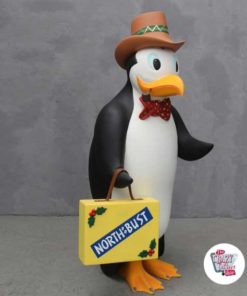 Figure decorazione tema pinguini Madagascar Natale