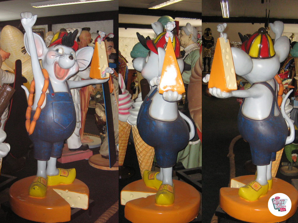 Figur Themed Decoration Mouse med menyen