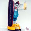 Figur Themed Decoration Mouse med menyen