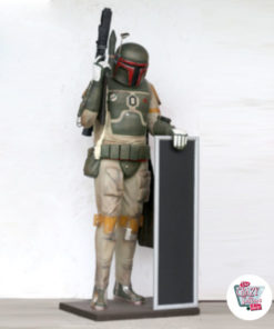 Figure Décoration Thème Star Wars Boba Fett