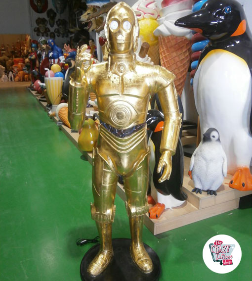 Figura Decorazione a tema Star Wars C-3PO