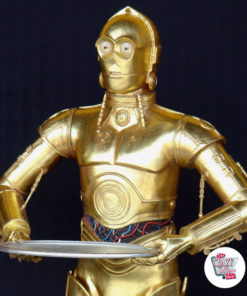 Figure Star Wars Themed Decoration C-3PO with Tray