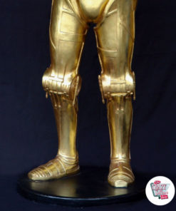 Figura Decoración Temática Star Wars C-3PO con Bandeja