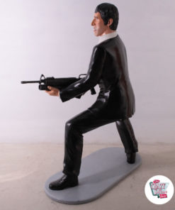 Scarface Tony Montana Figura Decoração