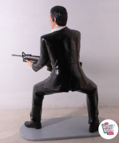 Scarface Tony Montana Figura Decoração