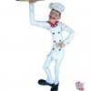 Figura Tema ristorante italiano chef con vassoio