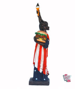 Figura alimentari Statua della Libertà Burger e Ice Cream