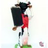 Figure Cow Food with Vest and Slate