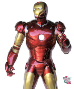 Figura Supereroe Iron Man decorazione