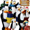 Figure decorazione tema pinguini Madagascar Natale