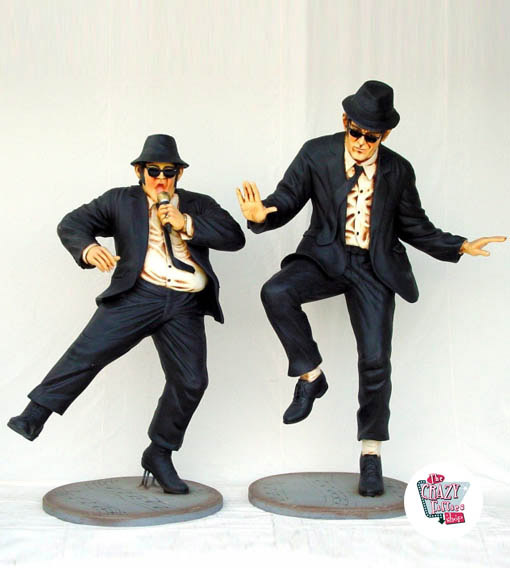 Figuras dançar decoração The Blues Brothers