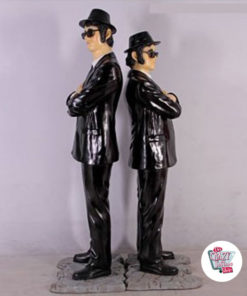 Figures Decoration The Blues Brothers Espaldas