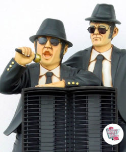 Figura Decoración Los Blues Brothers Porta Cd's