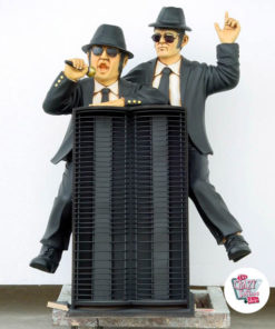 Konstdekoration Blues Brothers Porta CDs