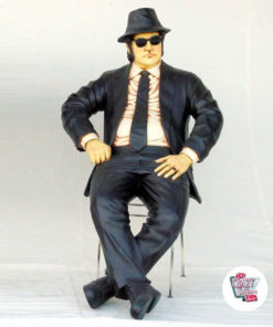 Figure Decoration The Blues Brothers Seduto