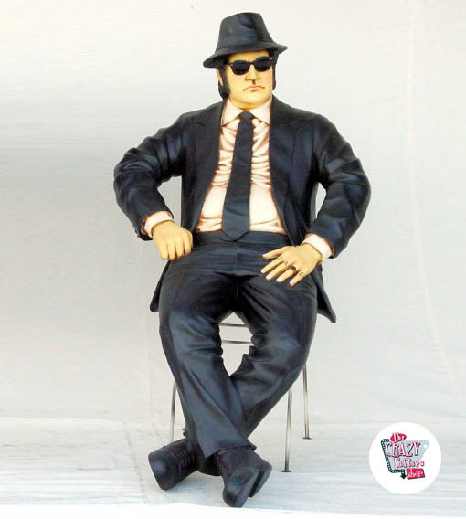 Figuren Dekoration Die Blues Brothers sitzen »Thecrazyfifties.es