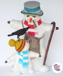 Figuras Decoração de Natal Bonecos de neve