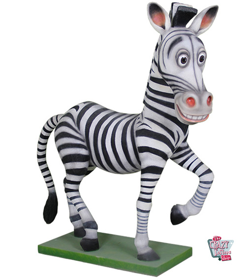 Figura Decoração Tema Madagascar Zebra Marty