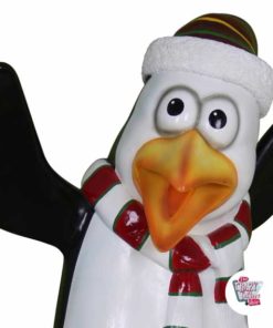 Figurer Dekoration Tema Penguins Comic