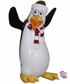 Figuras Decoración Temática Pingüinos Cómic