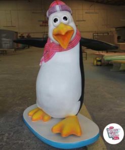 Figure Decorazione Penguins Tema Comico