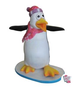 Figurer Dekoration Tema Penguins Comic