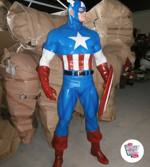 Figurer dekorasjon Ulike Super Heroes Captain America