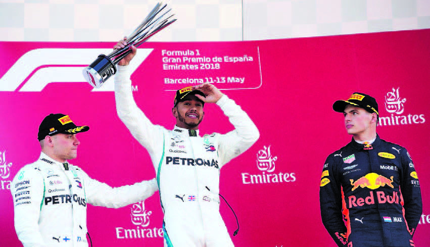Spansk F1 Grand Prix "Emirates 2018"