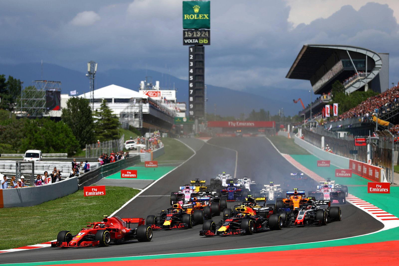 Spansk F1 Grand Prix "Emirates 2018"