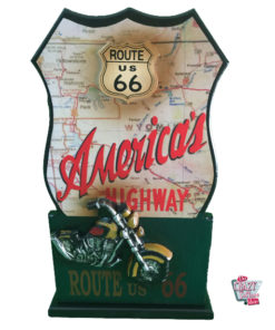 Guarda llaves Route 66 Harley Davidson
