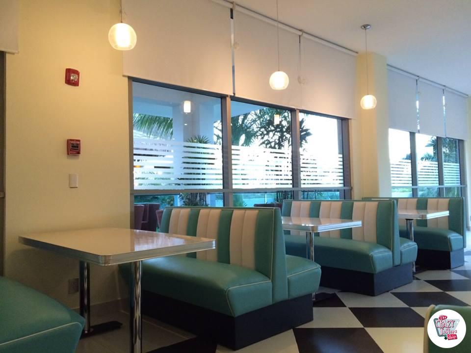 Restaurante americano, mesas retro diner americano » thecrazyfifties