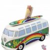 Retro VW Van Piggy Bank T1 Hippy