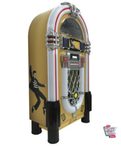 Jukebox Neon Bluetooth Elvis Gold