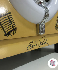 Neon Jukebox Bluetooth Elvis Gold