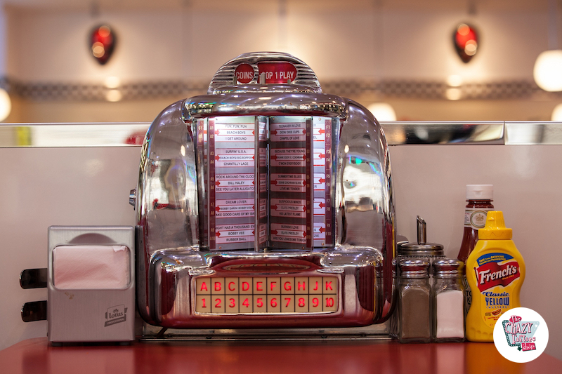 Jukebox Selector Diner Wallbox