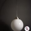 Vintage lampada del globo base con dritto