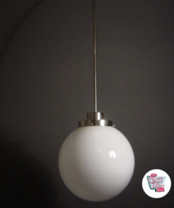 Vintage-Lampen-Unterseite Globe mit geradem