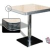 Table American Retro Diner 70 Cream