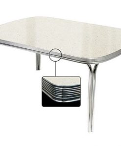 Hvid Retro Diner table TO27